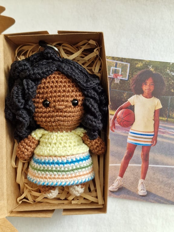 Personalised Doll from Photo - Customised Keepsake Gift