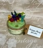 Vintage Fairy Garden Candle – Handmade Botanical Fairycore Candle