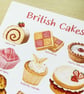 British Cakes Art Print  - Image 6
