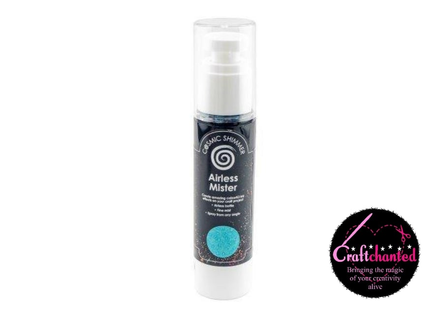 Cosmic Shimmer - Airless Mister - Bermuda Bay - 50ml