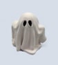 White Ghost Ornament - Spooky Halloween Decoration - Image 7