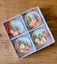 Handmade Personalised Floral Biscuit Gift Box, Hand Iced Cookies  - Image 3
