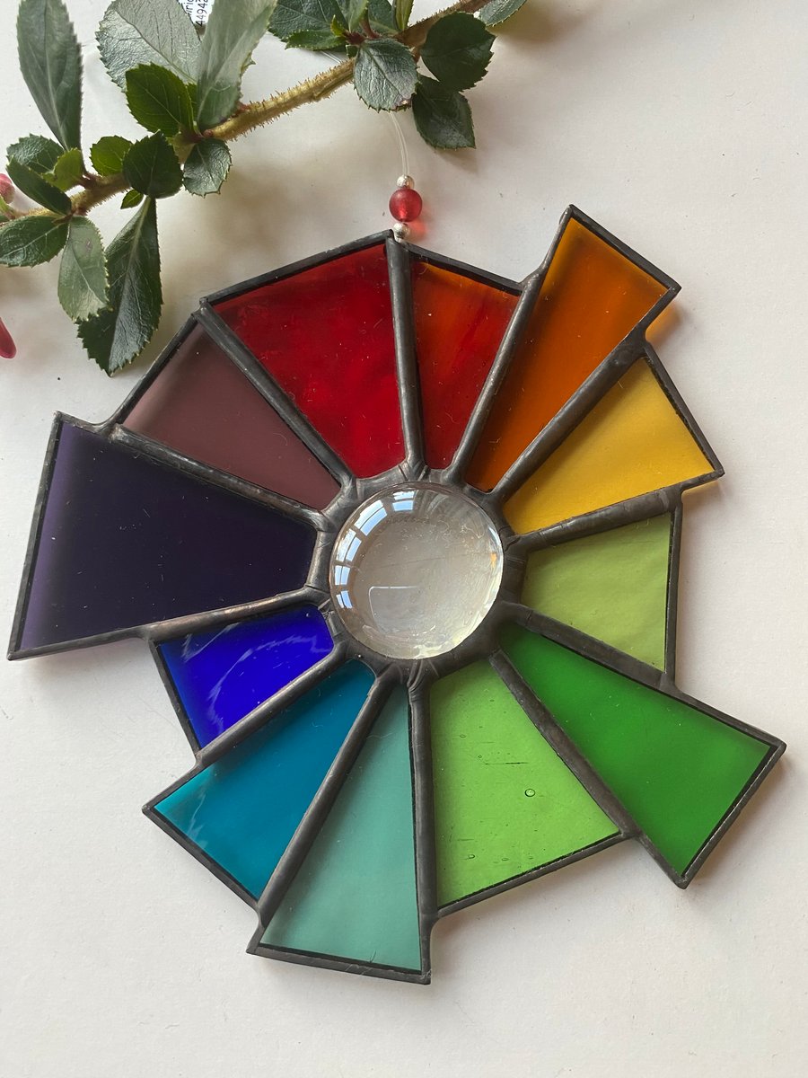 Stained Glass Sunburst