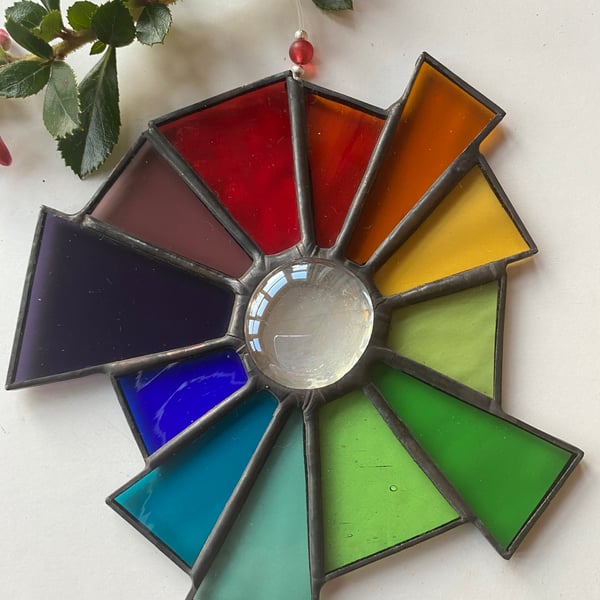 Stained Glass Sunburst