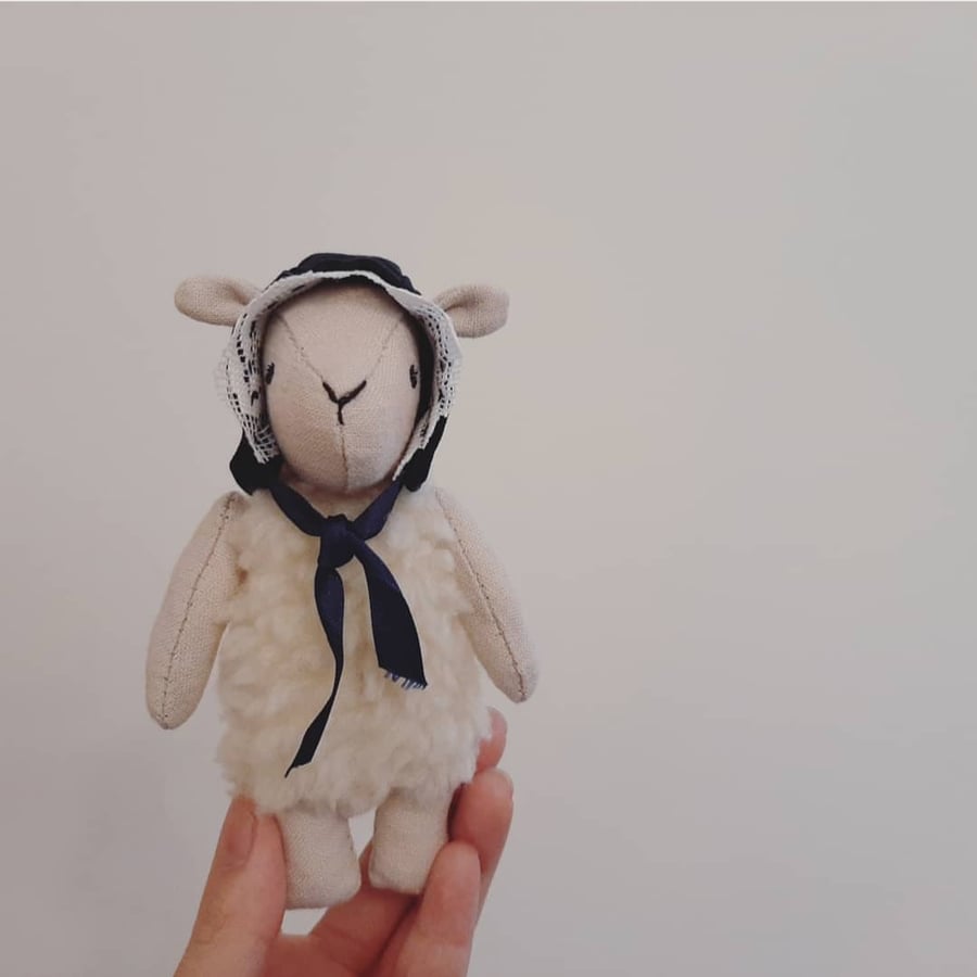 Lamb, Soft Sculpture, Wilma