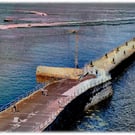Picture of Weymouth Stone Pier, Digital Art Print Weymouth Jetty, Dorset