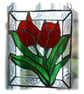 Tulip Stained Glass Picture Flower Suncatcher Spring - Image 4