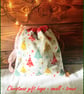 Christmas Gift Bags, Eco Friendly Reusable Drawstring Bag - Image 5