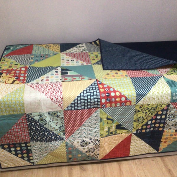 Modern Patchwork quilt