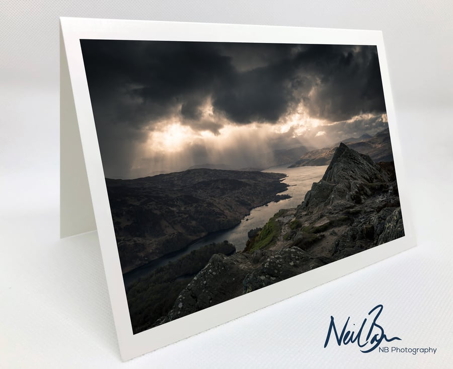 Ben A'an and Loch Katrine, The Trossachs - Scotland Greeting Card by Neil Barr