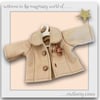 Camel Teddy Bear Tailored Jacket 