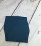 Teal blue twist wide cuff bracelet cover up, gift idea cuff bracelet  - Image 9