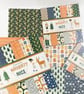 Dovecraft 'Naughty or Nice' 8" x 8" FSC Paper Pack FULL PACK 36 SHEETS - Image 2