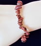 DESTASH:  Red Goldstone Chip Bracelet - Image 4