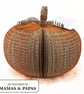 Large Pumpkin Book Gift - Handmade Halloween Decoration - Image 2