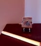 12th Scale Silver Letter rack 