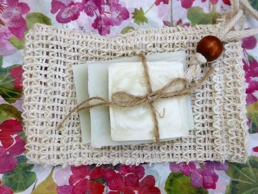Joyous Bundles of Wafer Soap -  Place in a soap bag for easy use (sold separate)