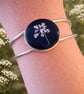 Cow Parsley Cyanotype Bracelet