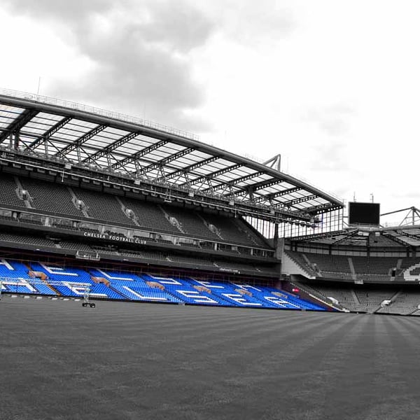 Chelsea FC West Stand Stamford Bridge Photograph Print