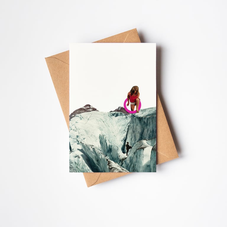 Surreal Mountain Card - Another World