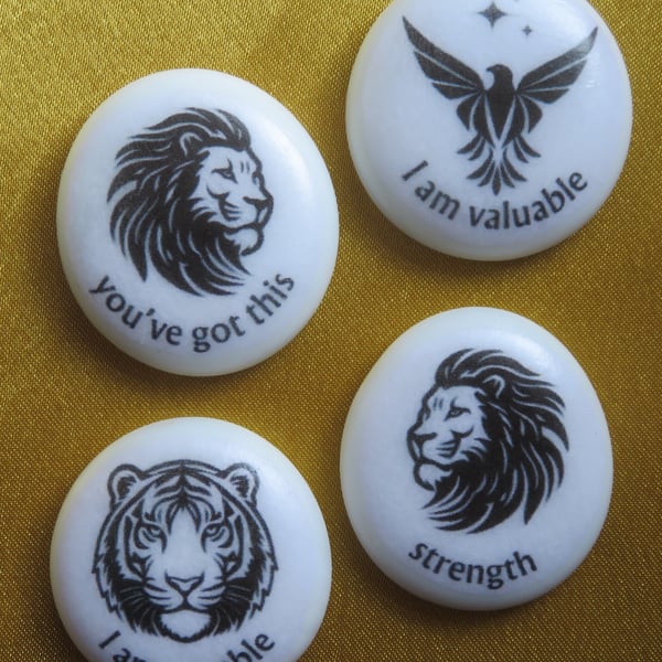 Positive Affirmation Pocket Stones