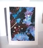Art Card Scorpio Constellation Original Painting Keepsake Letterbox Gift - Image 1