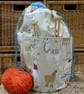 Alpaca Knitting Bag - Image 1