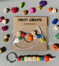Dad or Daddy Keyring Making Kit - Fathers Day Craft Kit - Image 3