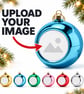Personalised Photo Bauble - Christmas Keepsake Decoration with Your Own Picture - Image 2
