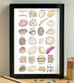 Potato Alphabet Kitchen Art Print