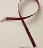 Christmas Ribbon Choker: Red and Gold Striped Necklace - Image 10