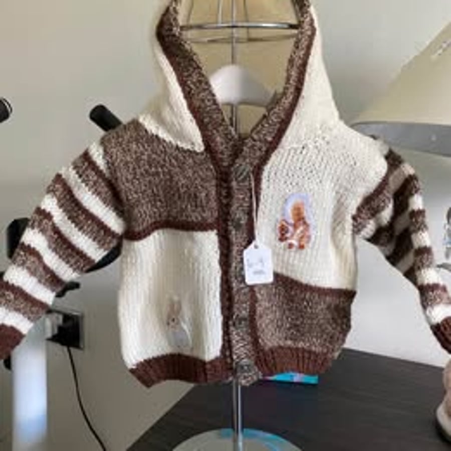 Baby boys hoody age 6-9 mths