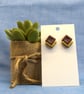 Geometric Stud Earrings - Image 5