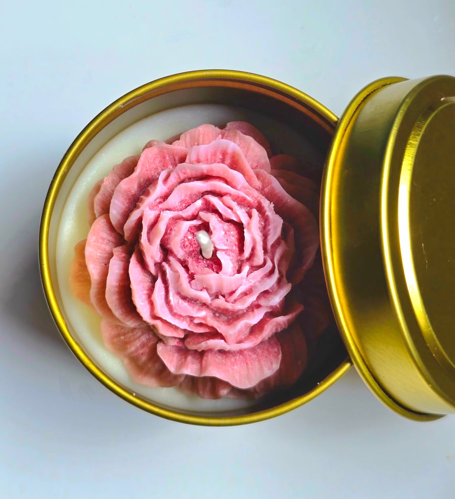 Handmade scented Soywax Candle - Natural & Calming Eco - Friendly Aromatherapy 