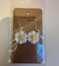 Sterling Silver Earrings - Daisies - Brand New & Sealed!!