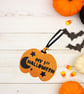 My First Halloween Pumpkin Gift Tag – Glitter Pumpkin Keepsake - Image 4