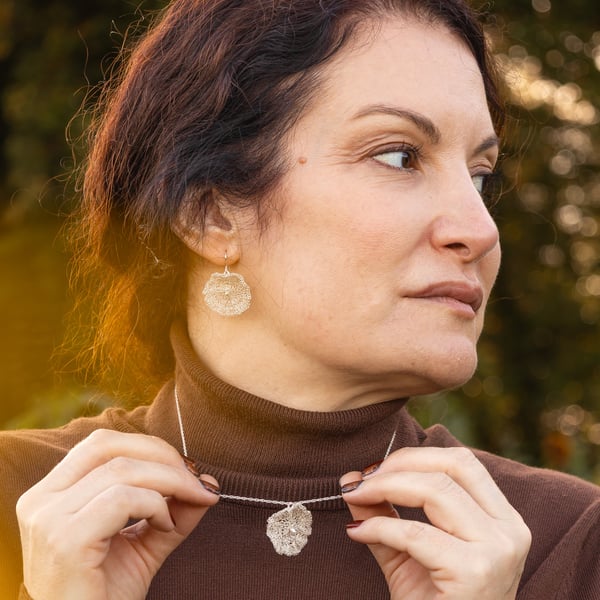 Bloom - Fine Silver Earrings