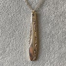 Pendant Flower Necklace made from a Vintage Spoon