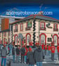 Wrexham. Framed & Unframed Art Print, Football Club AFC, Stadium Supporters Gift - Image 2