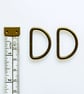 Tan Turn-Lock Clasp & Strap Hardware Kit for Making a Felt Bag on a Ball - Image 4