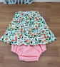 Handmade Floral Dress & Bloomer Set - Image 5
