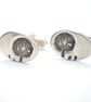 Silver Dandelion Cufflinks - Image 4