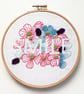Embroidery Kit - Floral Embroidery Kit, Hand Embroidery "Smile" - Image 7