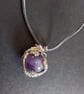 Amethyst pendant.  Birthday gift. Ref 512 - Image 3