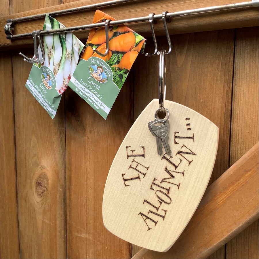 'Chunkeys' - The Allotment keyring