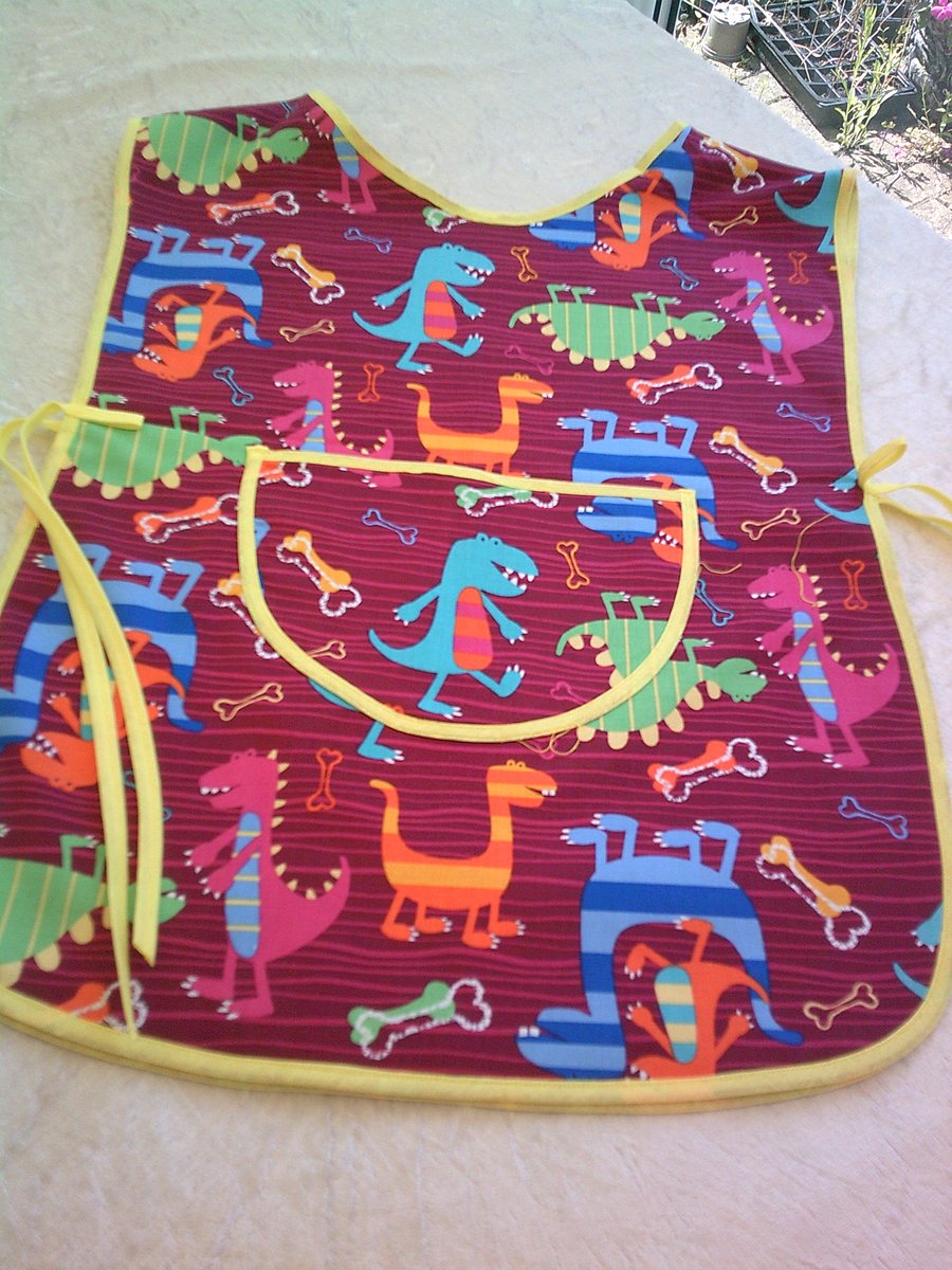 Comical Dinosaurs Child's Tabard
