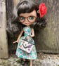 Handmade Miniature Enid Collins of Texas Black Roadrunner Dolls Handbag