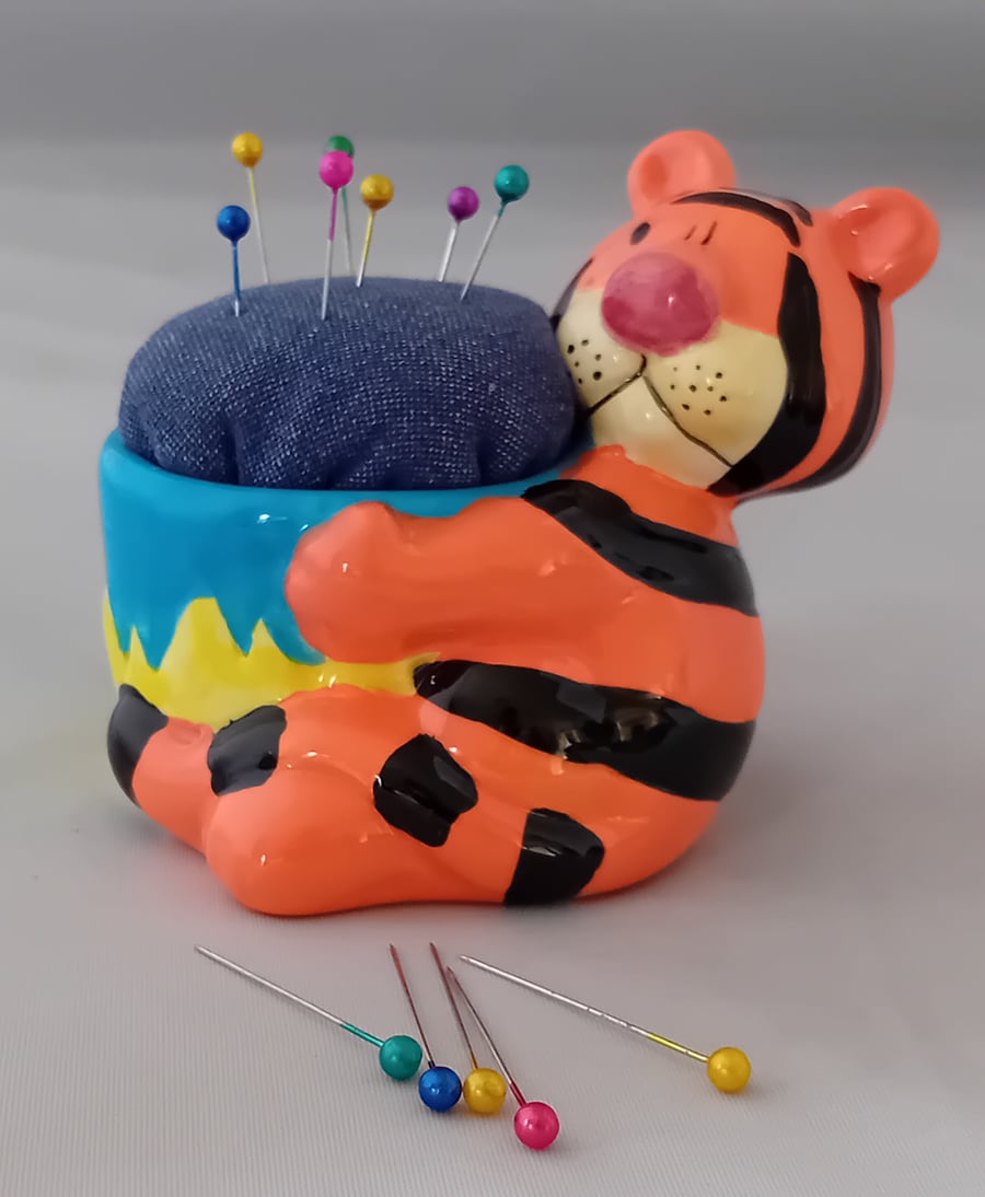 Novelty Pin Cushion – Rawr-some Egg Cup with Personality