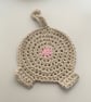 Cute Hand Crochet Cat Butt Coaster, Funny Cat Bum Coasters, Cat Lovers Gift - Image 3