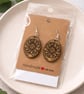 Floral Wooden Jewellery Set – Matching Necklace & Earrings Gift - Image 4